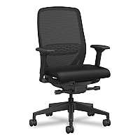 HON Nucleus Series Recharge Task Chair, Supports Up to 300 lb, 16.63 to 21.13 Seat Height, Black (NR12SAMU10BT)