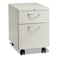 HON Flagship Mobile Pedestal, Left or Right, 2-Drawer: Box/File, Letter, Loft, 15 x 22.88 x 22 (15923ALLOFT)