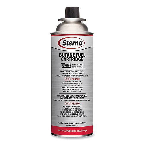 Sterno Butane Fuel Cartridge, 8 oz (50162)