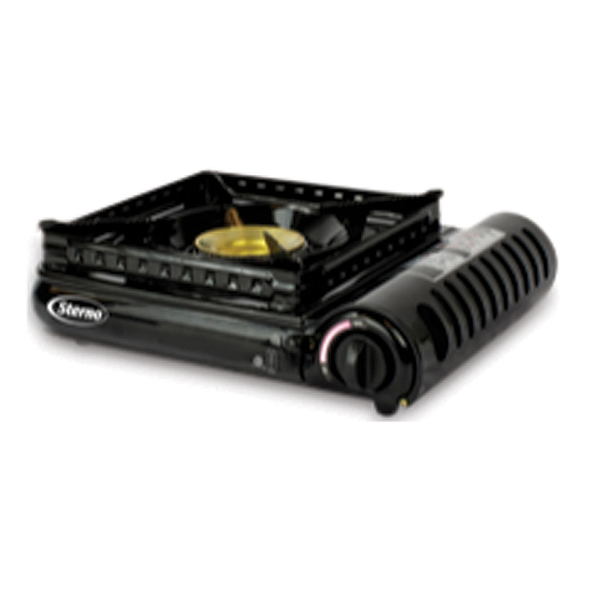 Sterno Butane Stoves, 15,000 BTU, Piezoelectric Ignition, 13 x 11 x 3.75 (50182)