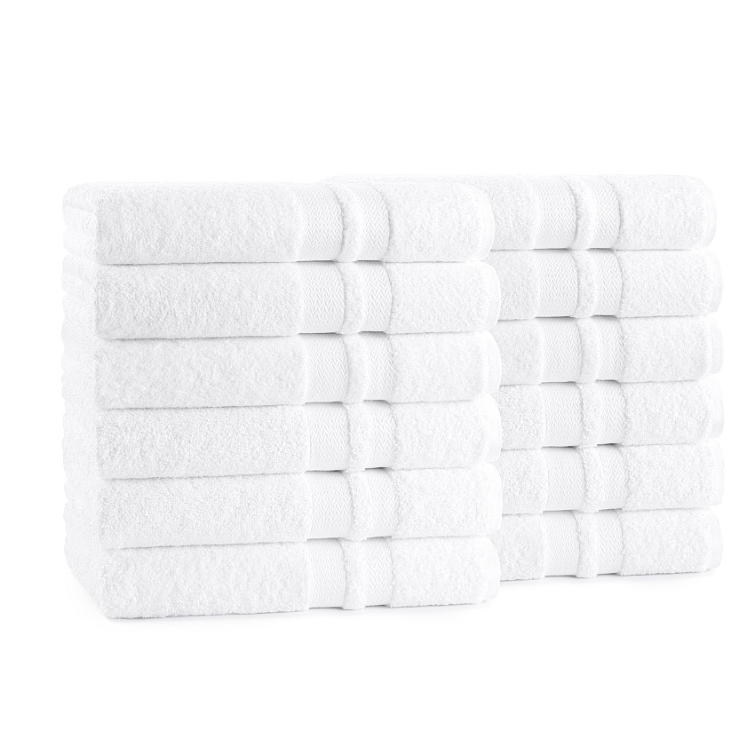 Magellan Bath Towel 27x54 White - Case Of 36 (MAG2754-17)