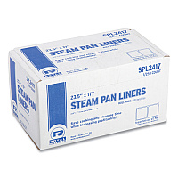 AmerCareRoyal Steam Pan Liners for 1/2-Size Pans, Includes Twist-Ties, 17