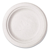 Vegware Nourish Molded Fiber Tableware, Compostable, Plate, 6