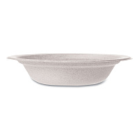 Vegware Nourish Molded Fiber Tableware, Compostable, Bowl, 12 oz, White, 1,000/Carton (WH12B)