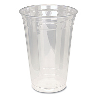 Fabri-Kal Kal-Clear PET Cold Drink Cups, 20 oz, Clear, 50/Bag, 20 Bags/Carton (KC20)