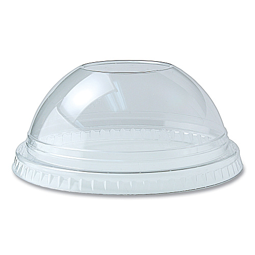 Fabri-Kal Kal-Clear/Nexclear Drink Cup Lids, Dome Lid with 1" Hole, Fits 12 to 20 oz Cold Cups, Clear, 1,000/Carton (DLKC1220)