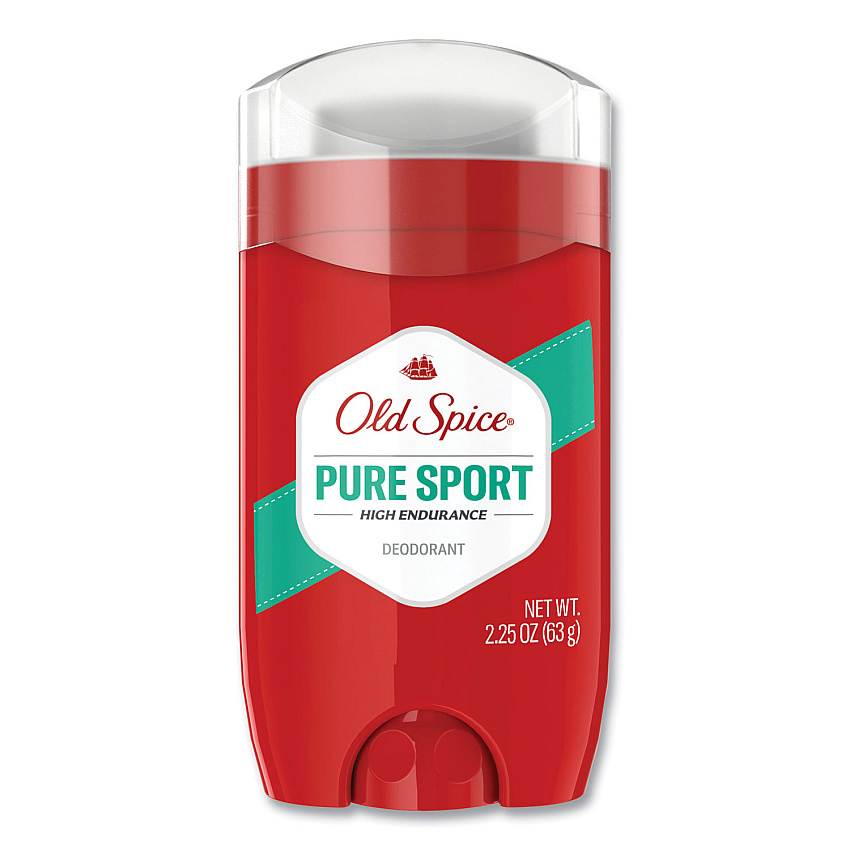 Old Spice High Endurance Anti-Perspirant and Deodorant, Pure Sport, 2.25 oz Stick, 12/Carton (03950)