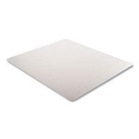 Deflecto DuraMat Moderate Use Chair Mat for Low Pile Carpeting, Rectangular, 46 x 60, Clear, 50/Pallet (CM13443FB50)