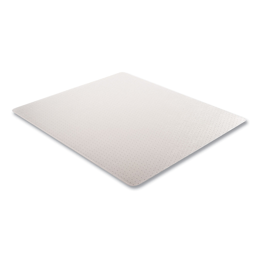 Deflecto DuraMat Moderate Use Chair Mat for Low Pile Carpeting, Rectangular, 46 x 60, Clear, 50/Pallet (CM13443FB50)