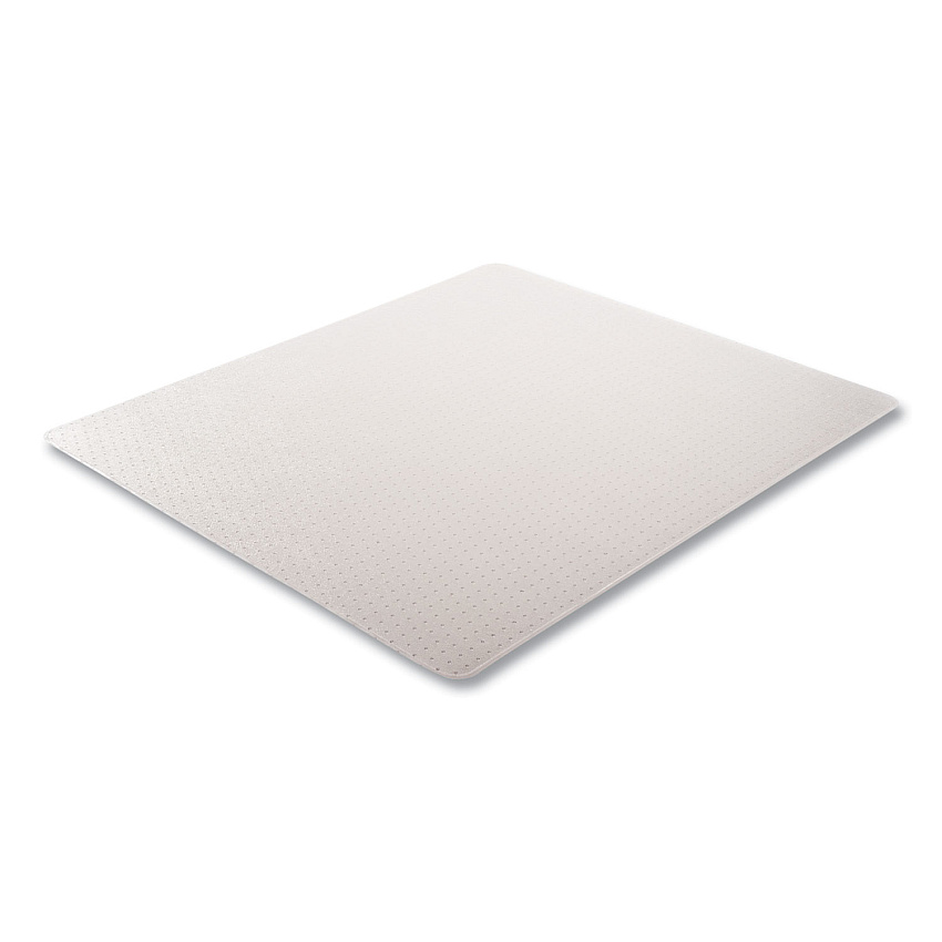 Deflecto DuraMat Moderate Use Chair Mat for Low Pile Carpeting, Rectangular, 46 x 60, Clear, 25/Pallet (CM13443FB25)