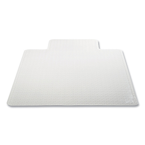 Deflecto DuraMat Moderate Use Chair Mat for Low Pile Carpeting, Lipped, 36 x 48, Clear, 25/Pallet (CM13113B25)