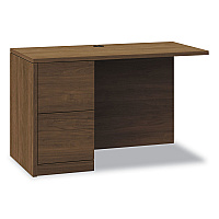 HON 10500 Series Left Pedestal Return, 48 x 24 x 29.5, Pinnacle (105906LPINC)