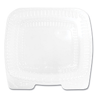 HFA Handi-Lock Single Compartment Food Container, 5.63 w x 3.25 d, Clear, Plastic, 500/Carton (6051D)