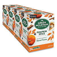 Keurig Fair Trade Certified Pumpkin Spice Flavored Coffee K-Cups, 96/Carton (6758CT)