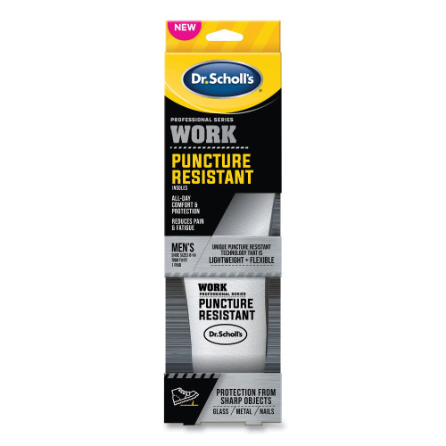 Scholl's Professional Series Work Puncture Resistant Insoles