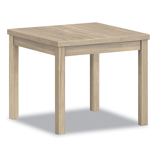 HON 80000 Laminate Occasional End Table, Rectangular, 24w x 20d x 20h, Kingswood Walnut (80193LKI1)