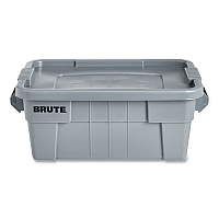 Rubbermaid Commercial BRUTE Tote with Lid, 14 gal, 27.5