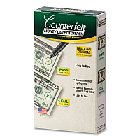 Dri Mark Smart Money Counterfeit Bill Detector Pen, U.S. Currency, 12/Pack (351R1)