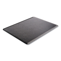Deflecto Ergonomic Sit Stand Mats, 60 x 46, Black, 25/Pallet (CM24442FBSS2)