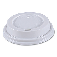Boardwalk&reg; Hot Cup Dome Lids, Fits 8 oz Hot Cups, White, 1000/Carton (BWKHOTWH8)