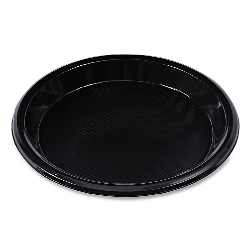 Boardwalk&reg; Hi-Impact Plastic Dinnerware, Plate, 10", 500 Plates (BWKPLHIPS10BL)