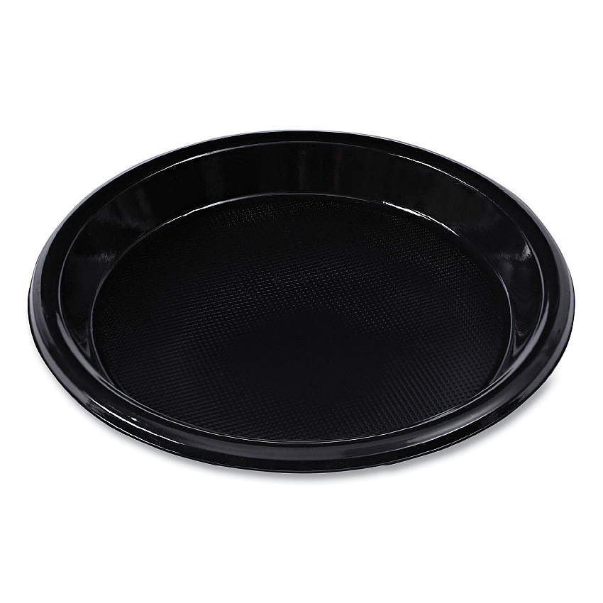 Boardwalk&reg; Hi-Impact Plastic Dinnerware, Plate, 10", 500 Plates (BWKPLHIPS10BL)
