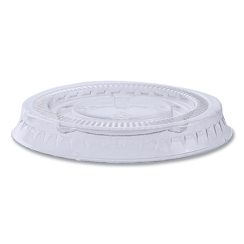 Boardwalk&reg; Soufflé/Portion Cup Lids, f/1 oz Portion Cups, 1000 Lids (BWKPRTLID1)