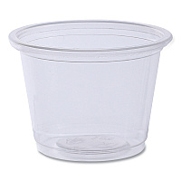 Boardwalk&reg; Soufflé Portion Cups, Clear, 1 oz., 2500 Cups (BWKPRTN1TS)