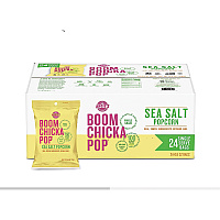 ANGIES BOOMCHICKAPOP BOOMCHICKAPOP Popcorn, 0.6 oz Bag, 24 Bags/Carton (SN01027)