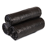 Inteplast Group High-Density Commercial Can Liner Value Pack, 60 gal, 19 mic, 43