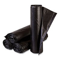 Inteplast Group High-Density Commercial Can Liners, 10 gal, 6 mic, 24