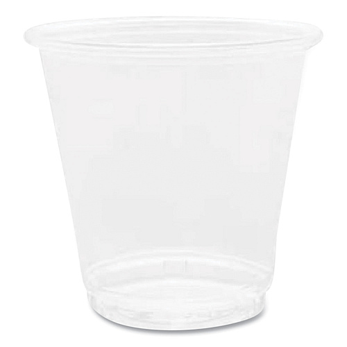 Karat PET Plastic Cups, 3 oz, Clear, 2,500/Carton (CKC3)