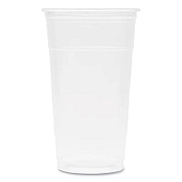 Karat PET Plastic Cups, 32 oz, Clear, 300/Carton (CKC32)