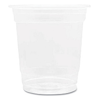 Karat PET Plastic Cups, 8 oz, Clear, 1,000/Carton (CKC8)