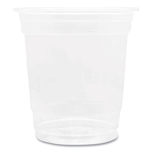 Karat PET Plastic Cups, 8 oz, Clear, 1,000/Carton (CKC8)