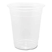 Karat PET Plastic Cups, 92 mm Rim Diameter, 12 oz, Clear, 1,000/Carton (CKC12S)