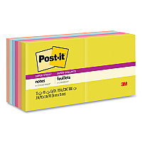 Post-it Note Pads in Summer Joy Collection Colors, 3