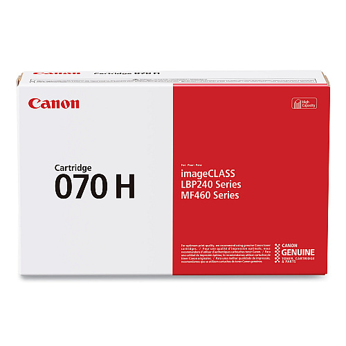Canon 5640C001 (070H) High-Yield Toner, 10,200 Page-Yield, Black