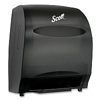 Scott Essential Electronic Hard Roll Towel Dispenser, 12.7 x 9.57 x 15.76, Black (48860)