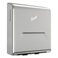 Kimberly-Clark Mod Stainless Steel Recessed Dispenser Housing, 11.13 x 4 x 15.37 (31501)