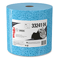 WypAll Oil, Grease and Ink Cloths, Jumbo Roll, 9.8 x 12.2, Blue, 717/Roll (33241)