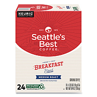 Seattle's Best Breakfast Blend Coffee K-Cups, 24/Box, 4/Carton (12407882CT)