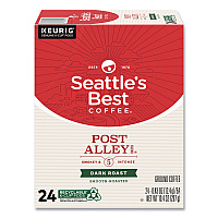 Seattle's Best Post Alley Dark Coffee K-Cup, 24/Box (12407884)