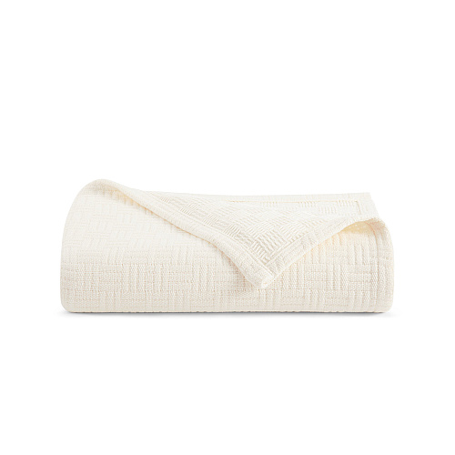 Host & Home Cotton Bed Blanket King Ivory - Case Of 4 (BLKT-COT-10490-IV)