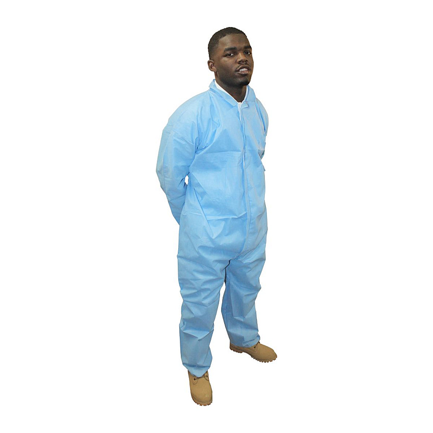 Promax Ii Sms Coverall Blue Xl, Case Of 25 (M1142B-XL)