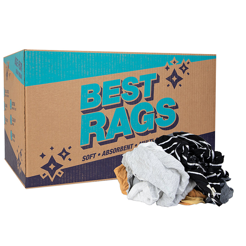 R-c13 Sweatshirt Reclaimed Rags Colors - 25lb Box (R-C13-25)