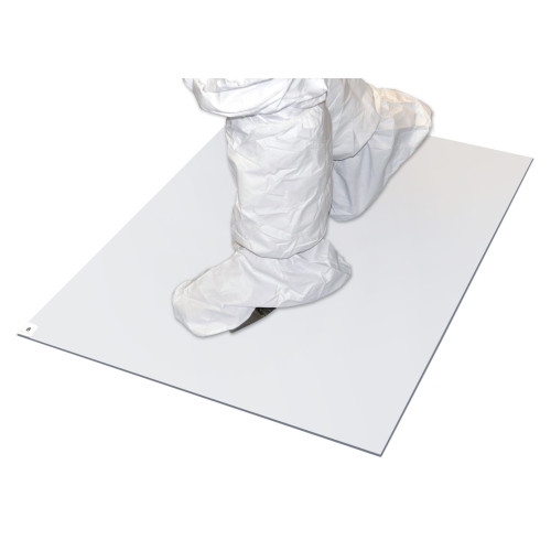 White 36x36 Tacky Mat - Case Of 120 Sheets (TT-3636-34W)