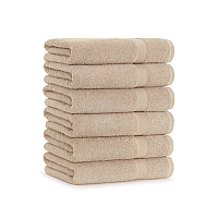 True Color Bath Towel 25x52 Beige - Case Of 24 (BATH-BEIGE)