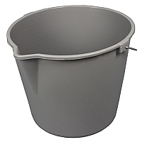 Bucket 10 Quart Value Plus Gray, Case Of 12 (5502)