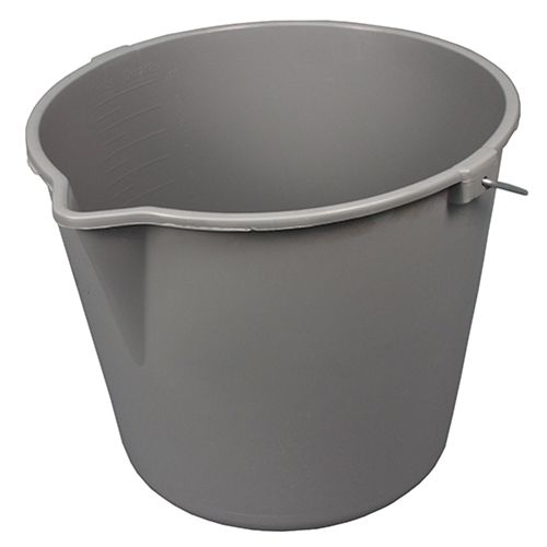 Bucket 10 Quart Value Plus Gray, Case Of 12 (5502)